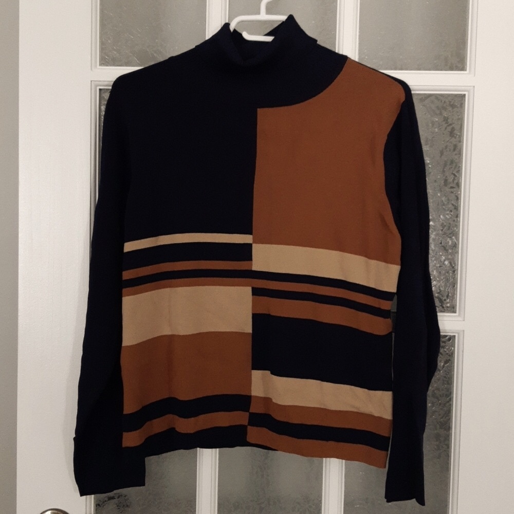 Les Modes Henri Pierre turtle neck